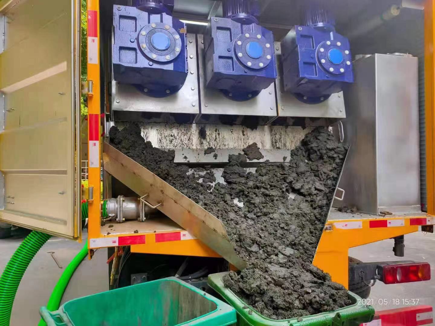 定边化粪池清掏城市维护站-泥浆净化干湿分离处理